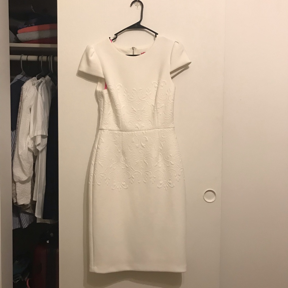 White Fitted Dress